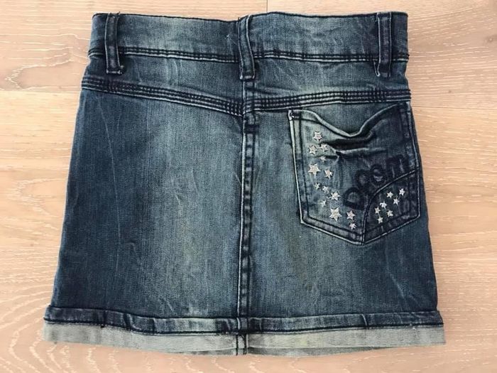 Jupe en jeans DPAM Du Pareil au Même 5 ans fille - photo numéro 2