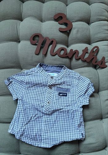 Chemise sans manche 3 mois 