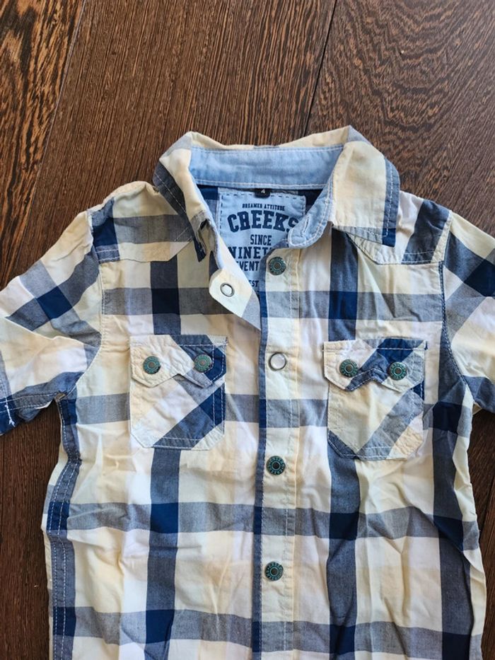 Chemise à carreaux creeks - photo numéro 2