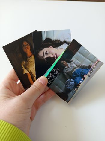3 Cartes set base et comic con de rosa salazar