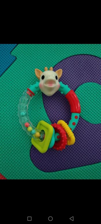 Hochet sophie la girafe