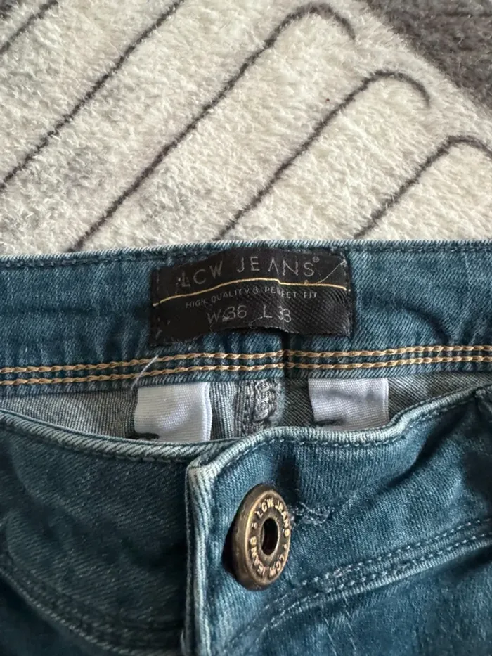 Jeans Slim LC Wakiki LCW Bleu marine - photo numéro 3