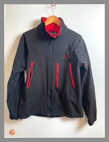 🧥 Blouson Kappa – Homme – Taille XL – Noir
