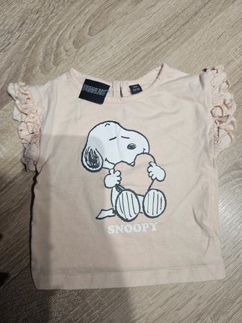 T-shirt Snoopy bb 6 mois