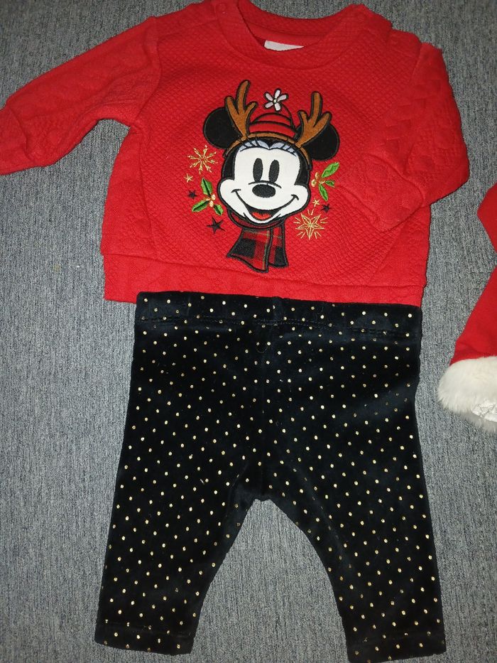 Ensemble fille noel 0/3 m disney - photo numéro 3