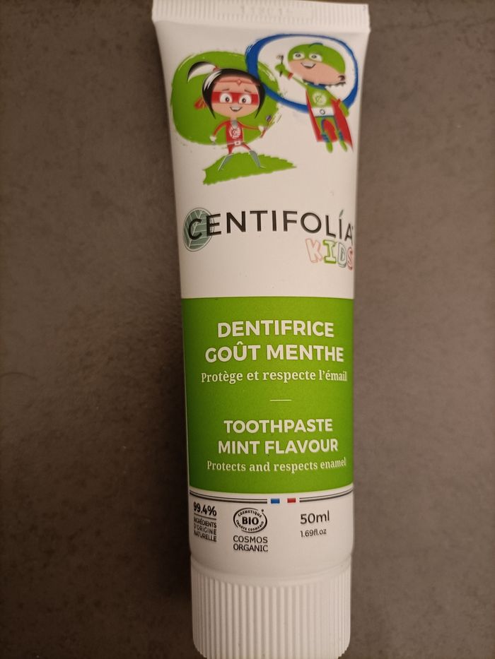 Dentifrice bio neuf pour enfant