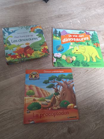 Livres dinosaures 