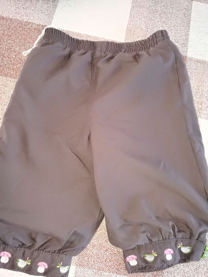 Pantalon doublé taupe 6 mois