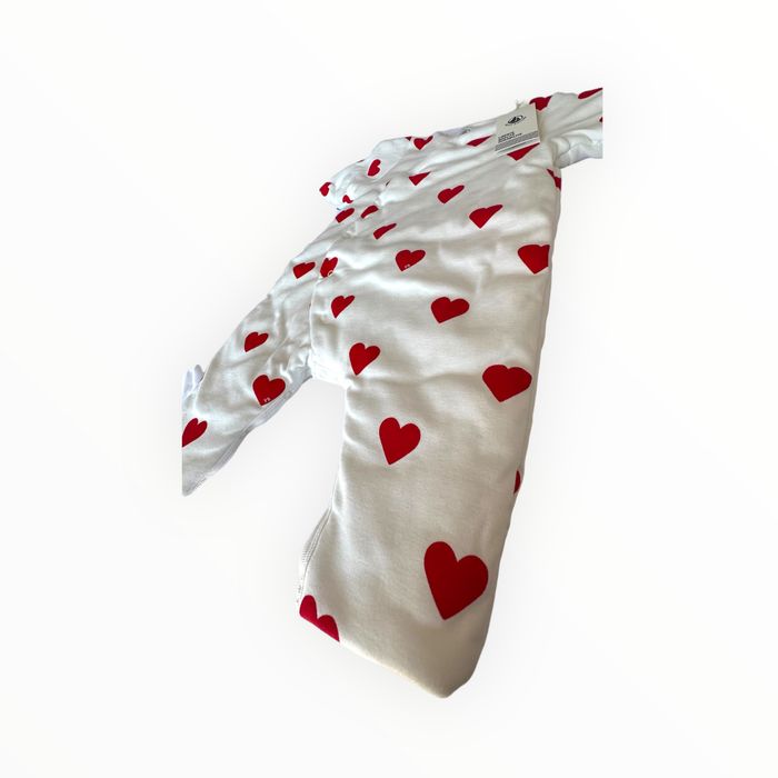 Combinaison ouatinée Petit Bateau Coeurs 6 mois NAE (41€) - photo numéro 4