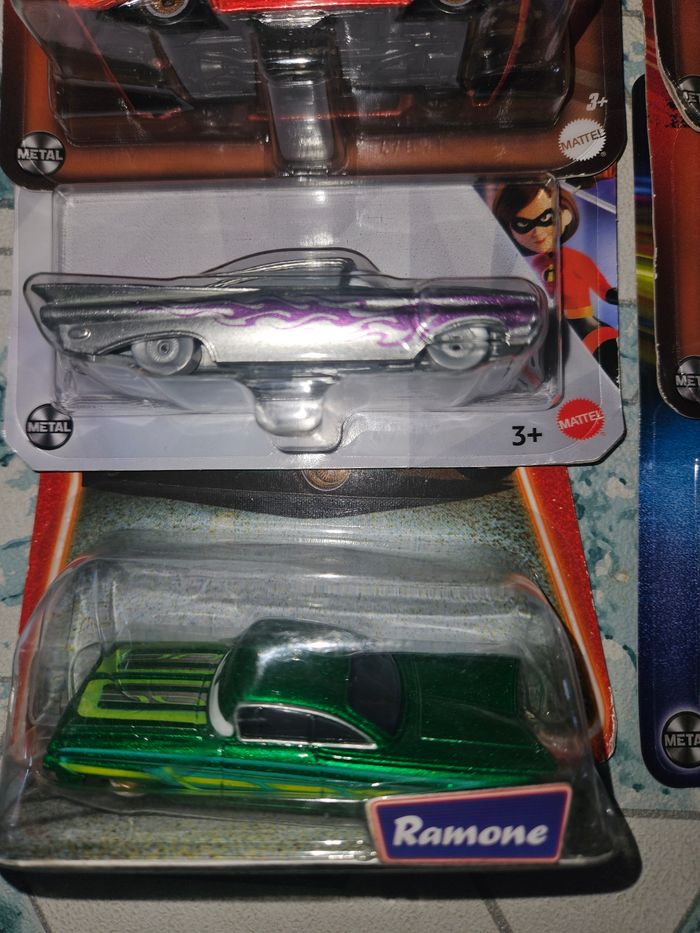 Lot de 6 voitures cars Mattel neuves Disney Pixars ramone - photo numéro 2