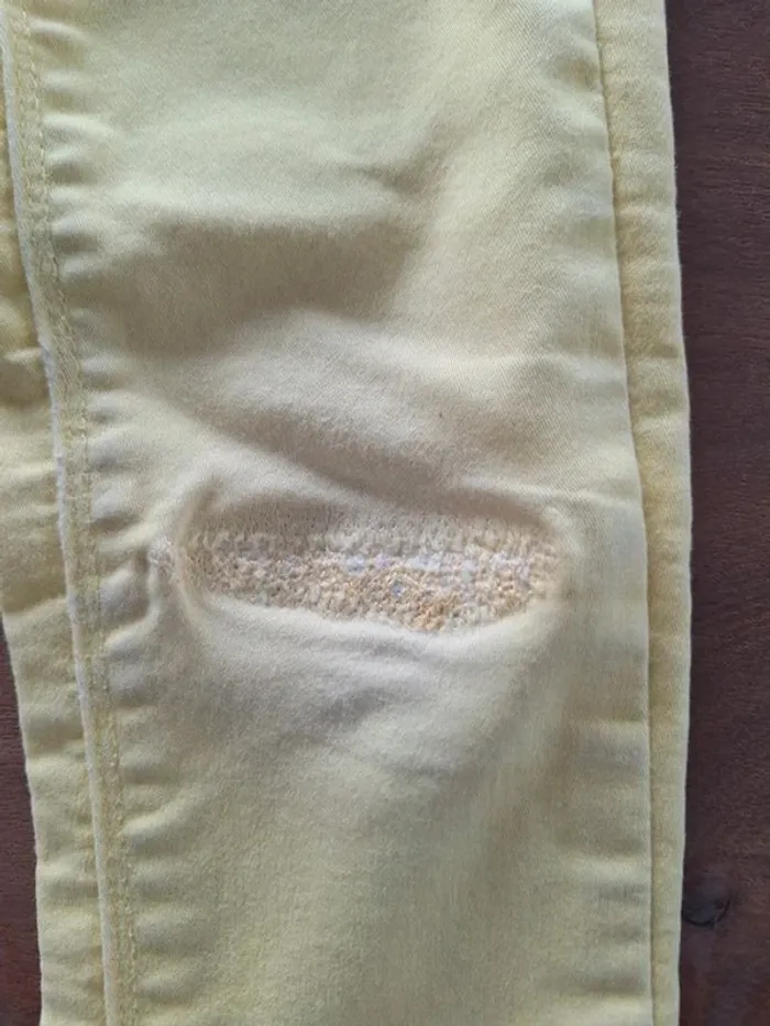 Pantalon jaune Vertbaudet 6 ans - photo numéro 3
