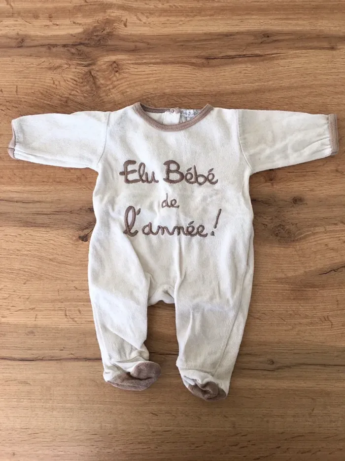 Pyjama bébé garçon 1 mois