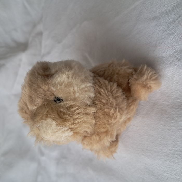 Doudou peluche écureuil Francoise Saget Hauteur 10 cm vintage 90's - photo numéro 2
