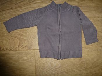 Gilet marron - 1 an