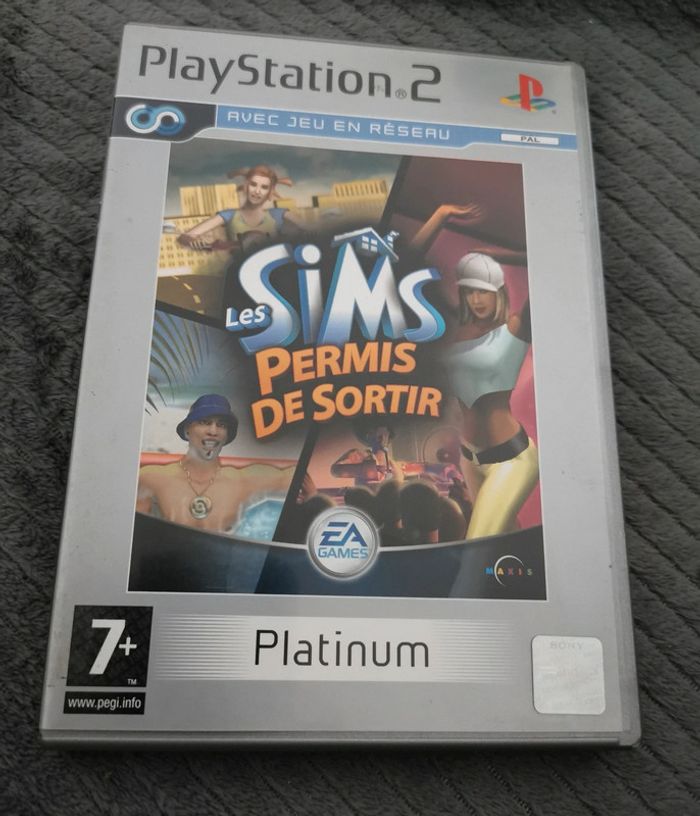 Les Sims permis de sortir ps2 complet