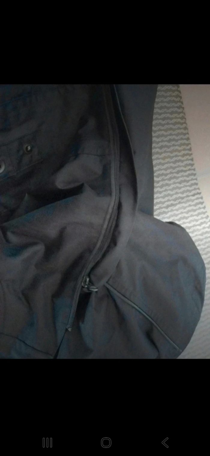 Parka noire homme avec poches capuche taille M arc uniformes - photo numéro 10