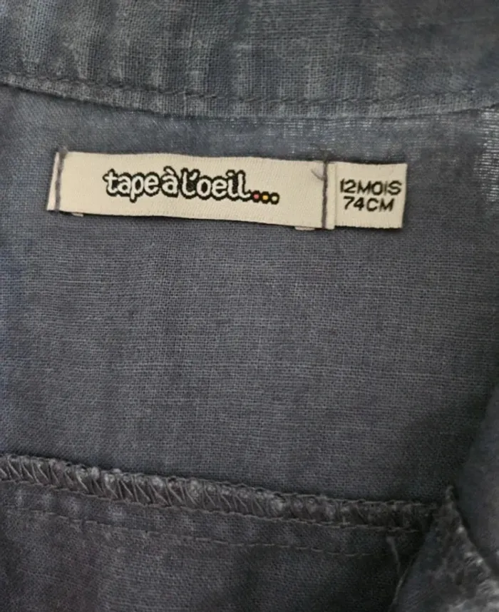 Lot vêtements garçon taille 12 mois - photo numéro 4