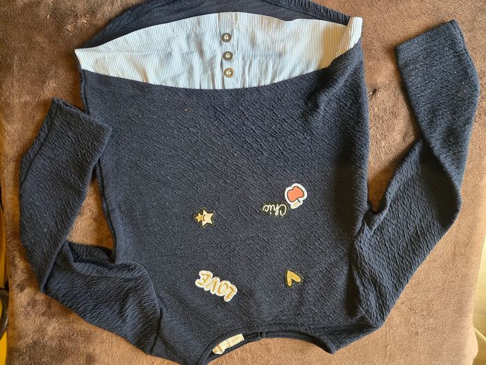 Lot tee shirt manche longue 5ans fille - photo numéro 9