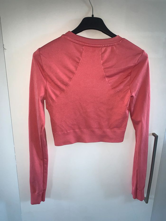 Haut de sport puma top court manches longes - photo numéro 2