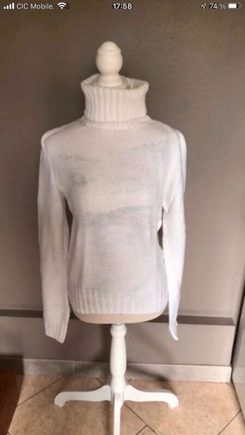 Pull blanc