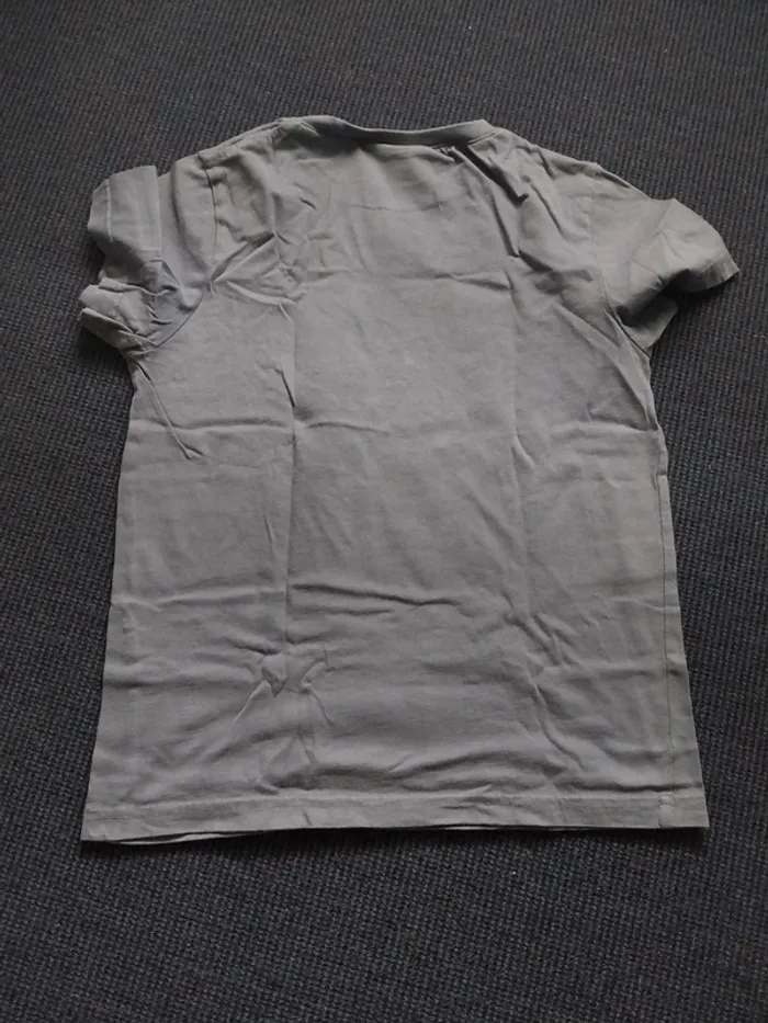 Tee shirt bleu avec dessin T10A - photo numéro 5