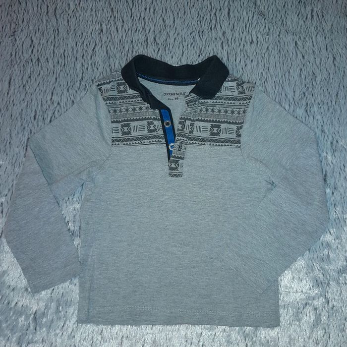 Polo manche longue