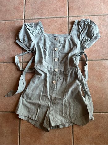 Combishort bleu vert Shein Taille S