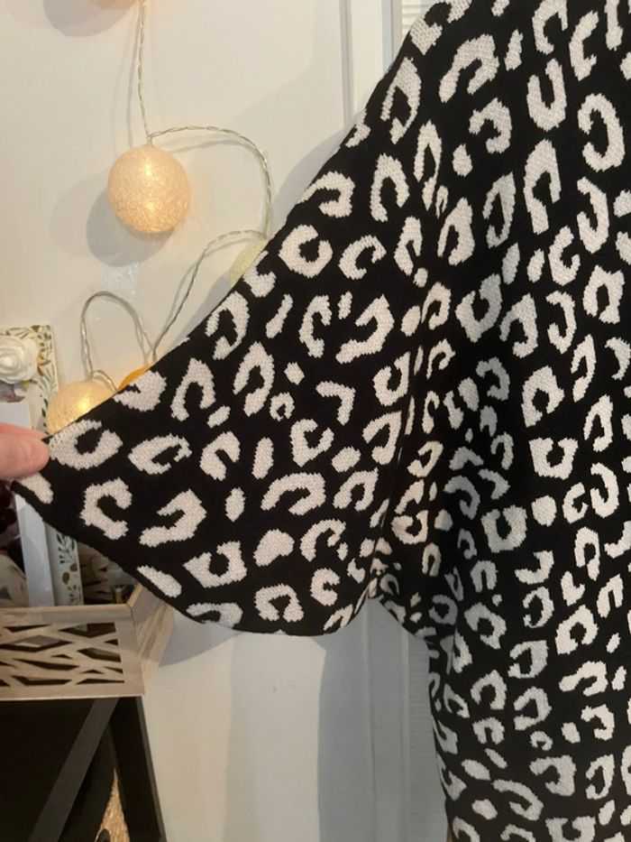 Gilet oversize style kimono neuf - taille unique - photo numéro 3