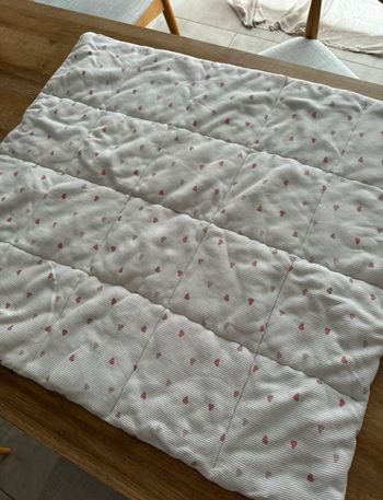 Tapis d’éveil verbaudet à cœur 