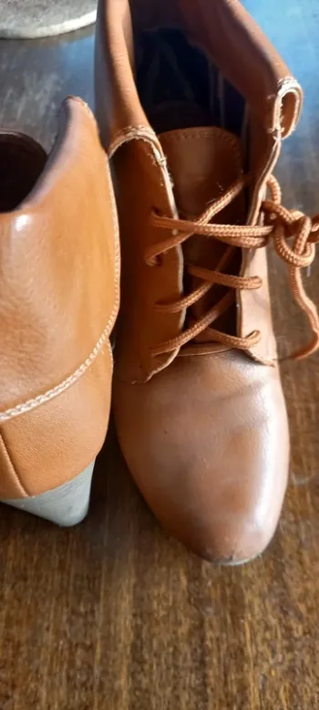 Bottines camel