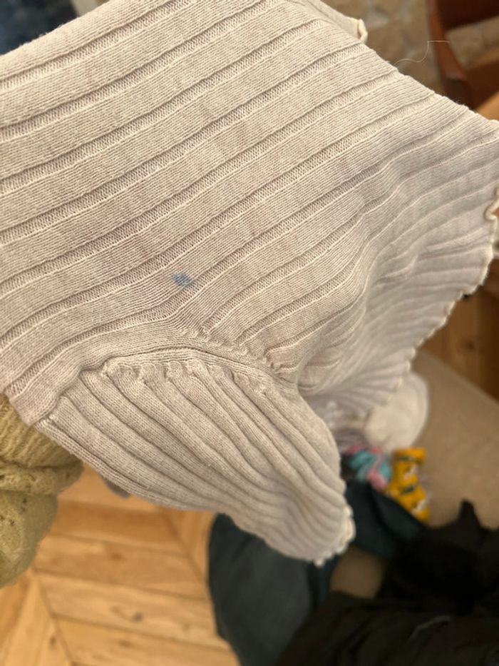 Gilet fille 2-3 ans côtelé beige Primark 24-36 mois 3 - photo numéro 3