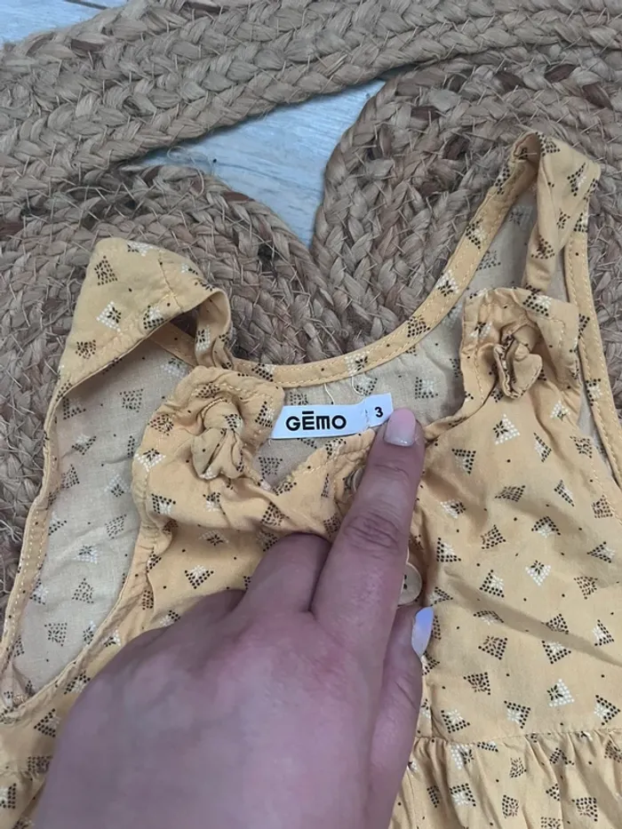 Combinaison short été fille Gemo 3 ans - photo numéro 3