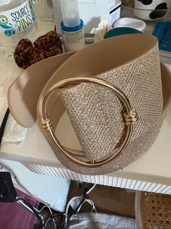 Ceinture dorée H&M