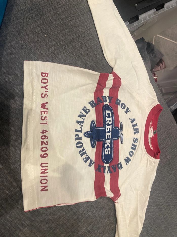 TEE Shirt garçon creeks 6 mois