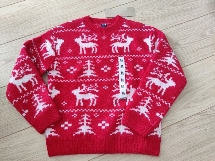 Pull de Noël taille 8 ans
