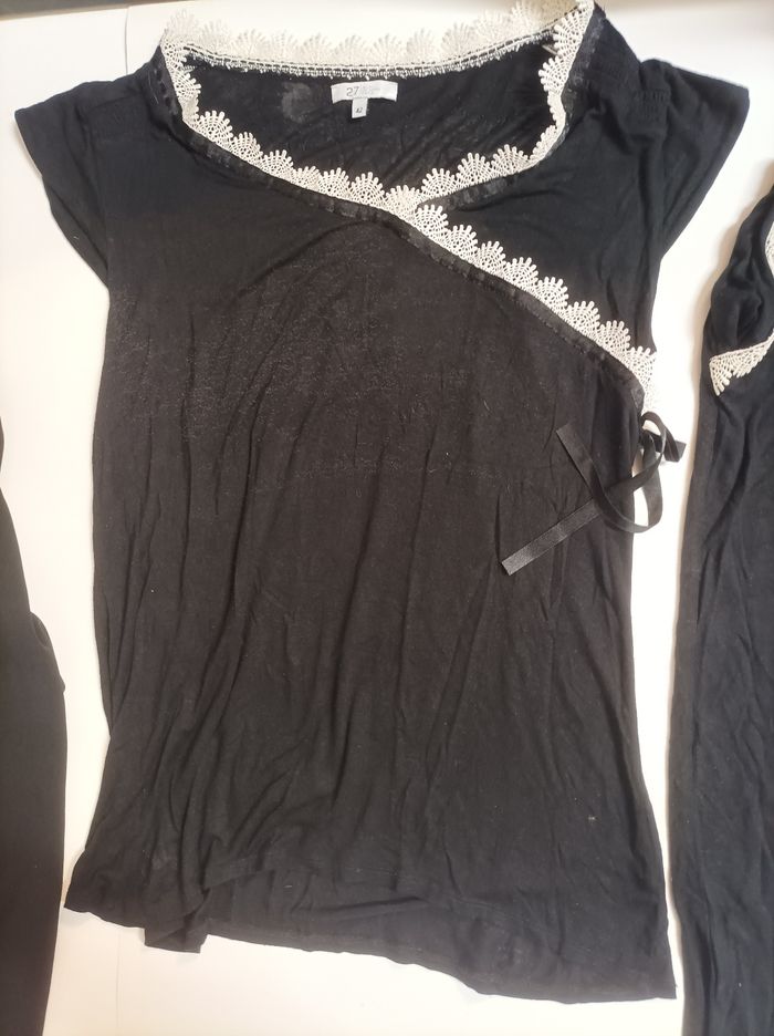 Lot 3 vêtements noirs L/40-42 - photo numéro 3