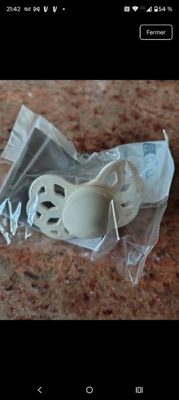 Tétine BIBS symétrique silicone taille 2