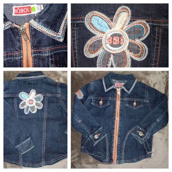Jolie veste jean Bòboli 2 ans