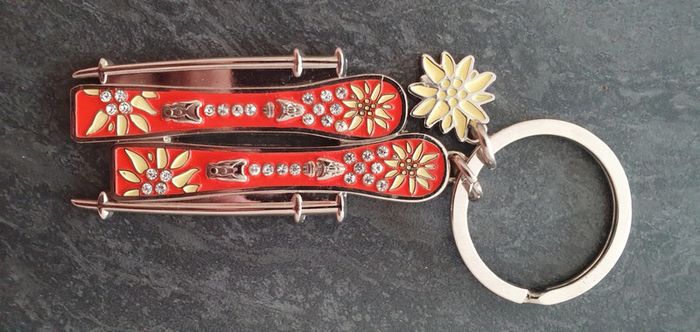 Porte clé 🔑 ski - photo numéro 2
