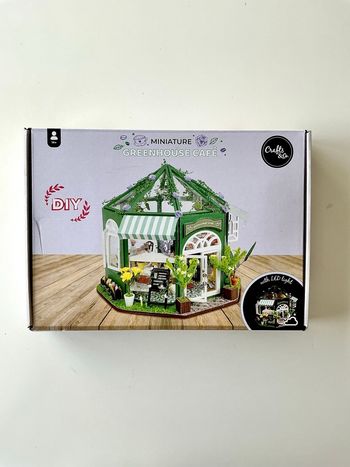 Miniature à construire Greenhouse café 