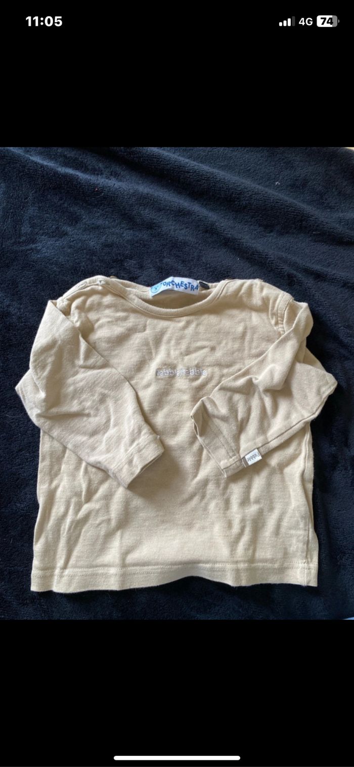 T-shirt bébé garçon orchestra