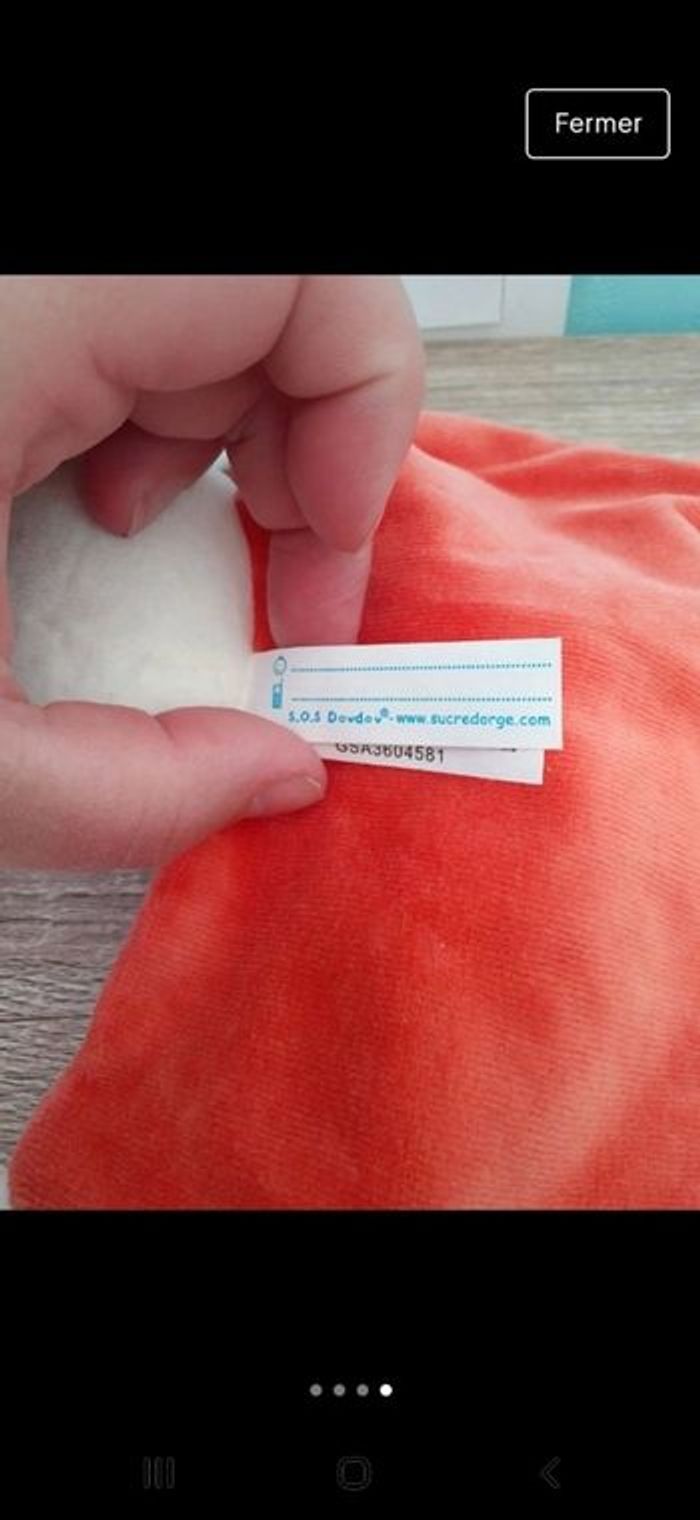 Doudou sucre d orge - photo numéro 4