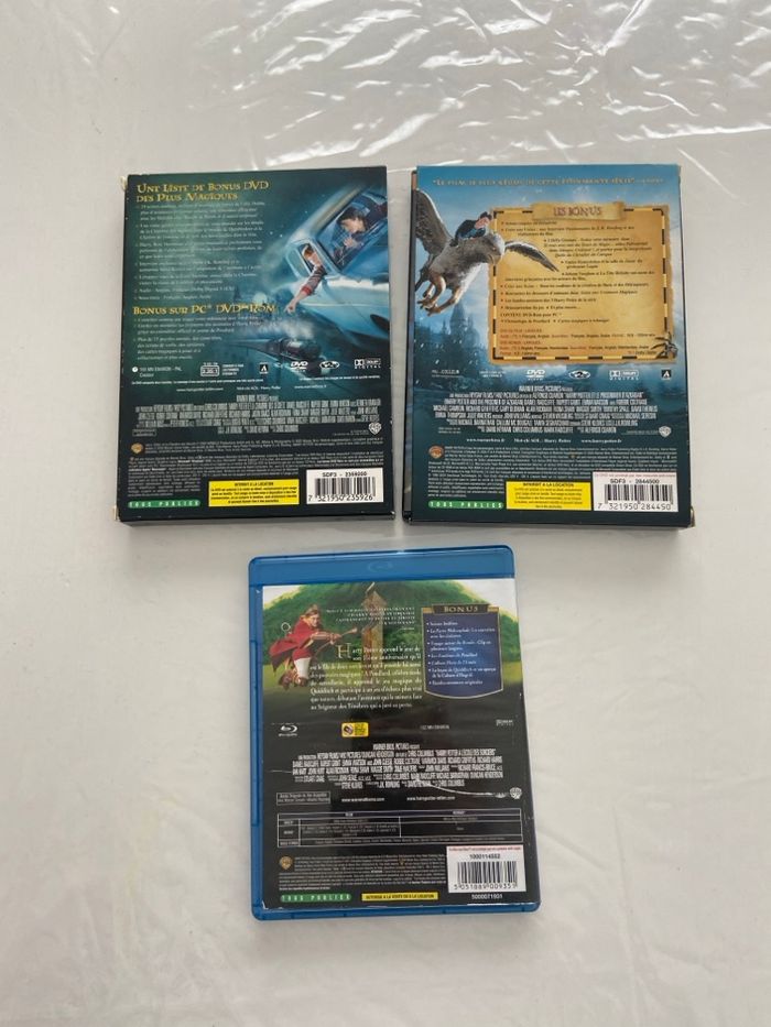 Lot 3 Films Harry Potter - 1 Blu-ray + 2 DVD - photo numéro 2