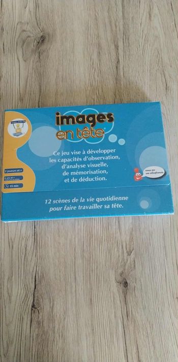 Jeu de société : Images en tête