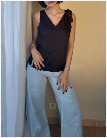 Débardeur Molly Bracken noir et doré XS neuf