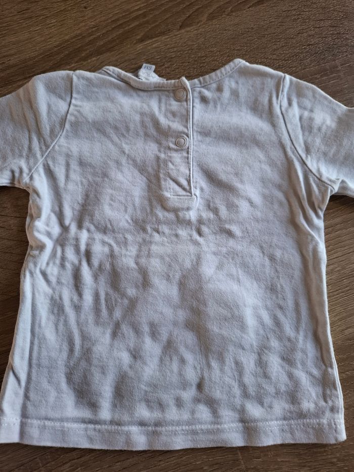 Jolie sweat Manches longues léger fille taille 6mois. Très bon état. Marque kimbaloo - photo numéro 5