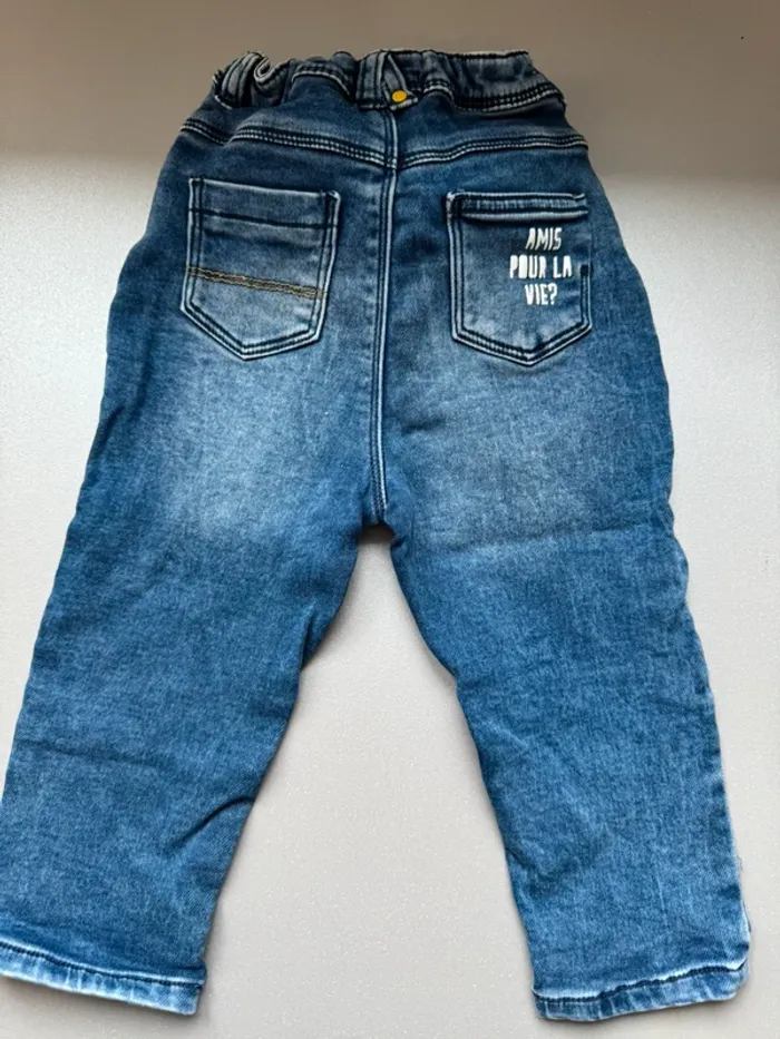 👖 Lot de 3 jeans bébé garçon– Taille 23 mois - photo numéro 6
