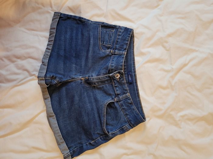Short fille en jean Okaïdi