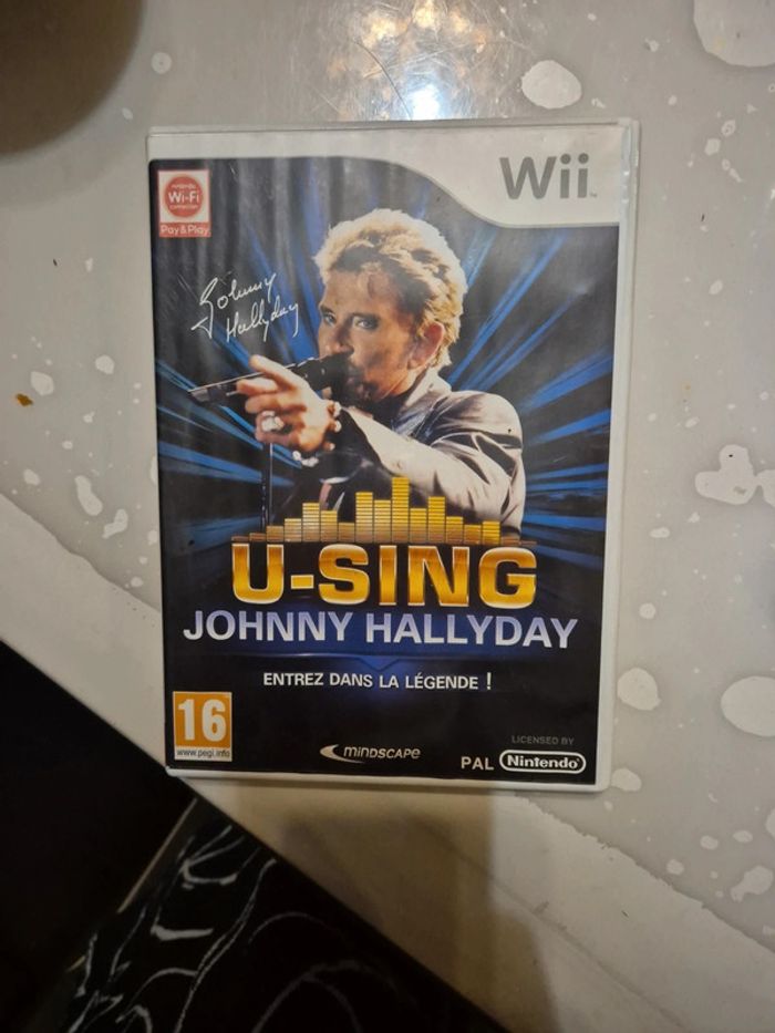 Jeu wii Johnny hallyday