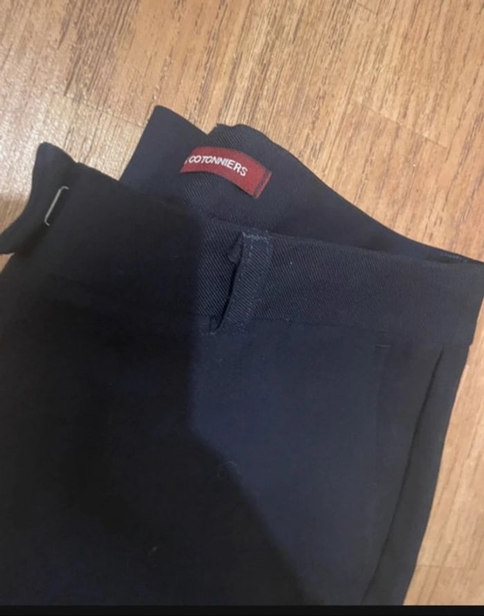 Pantalon en laine comptoir des cotonniers - photo numéro 3